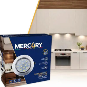 Luminario Led 12w Luz Blanca Satin