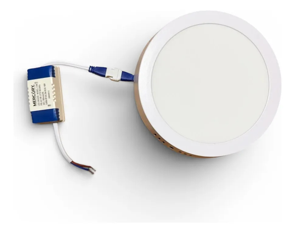 Luminario Led Plafon 12w Luz Calida
