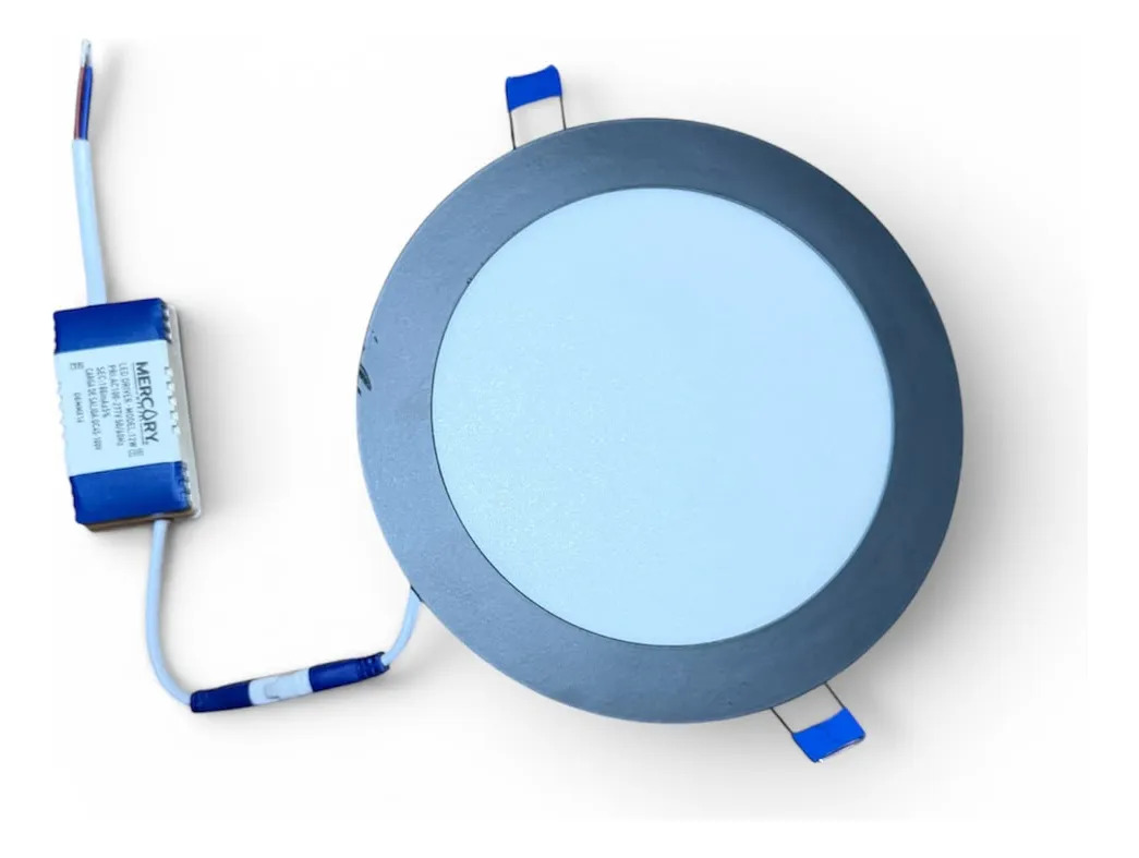 Luminario Downligt Silm Empotrar 12w Redondo Luz Blanca