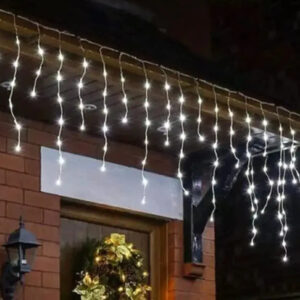 300l Serie Cascada Led Blanca 6m Cable Trans Mundo Lúcido