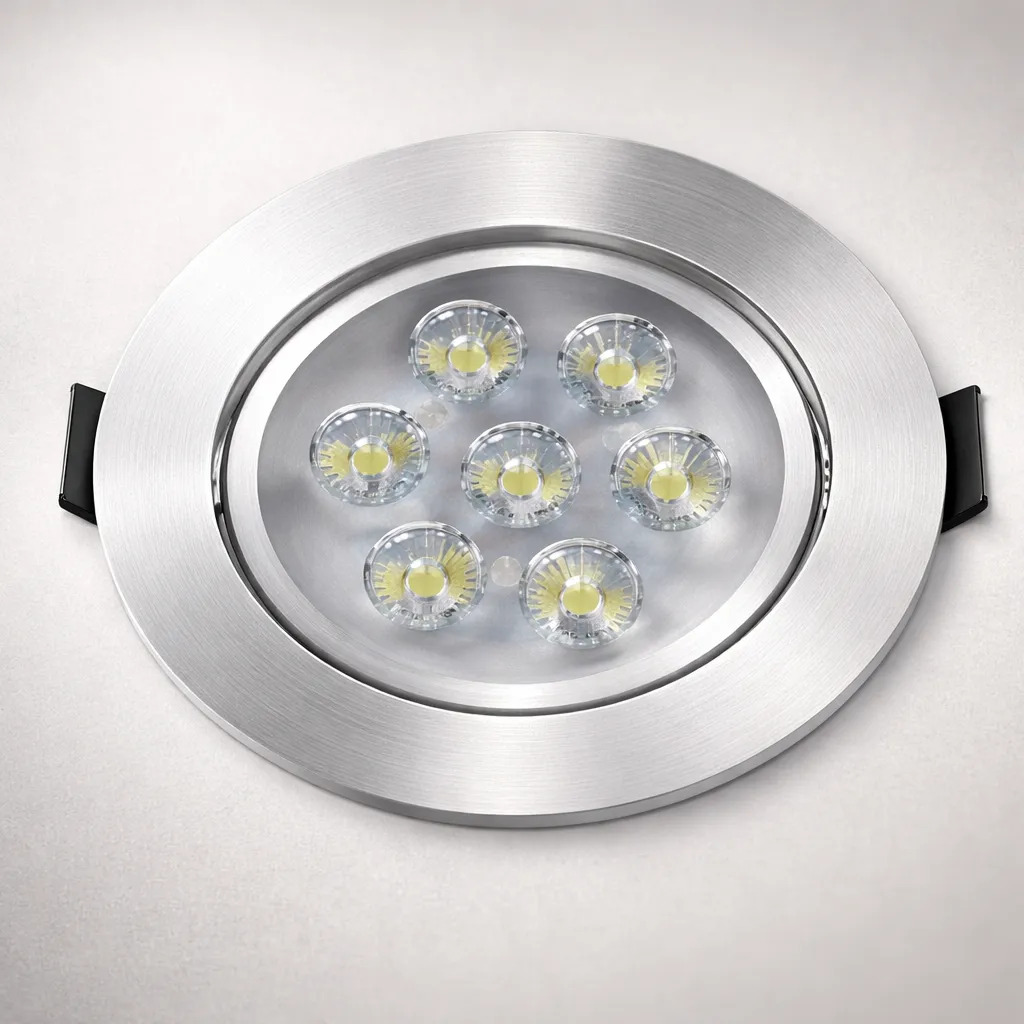 Luminario Led 7w 7lds 6500k Satin Luz Blanca