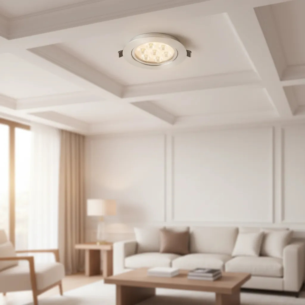 Luminario Led 7w 7lds 6500k Satin Luz Blanca - Imagen 3