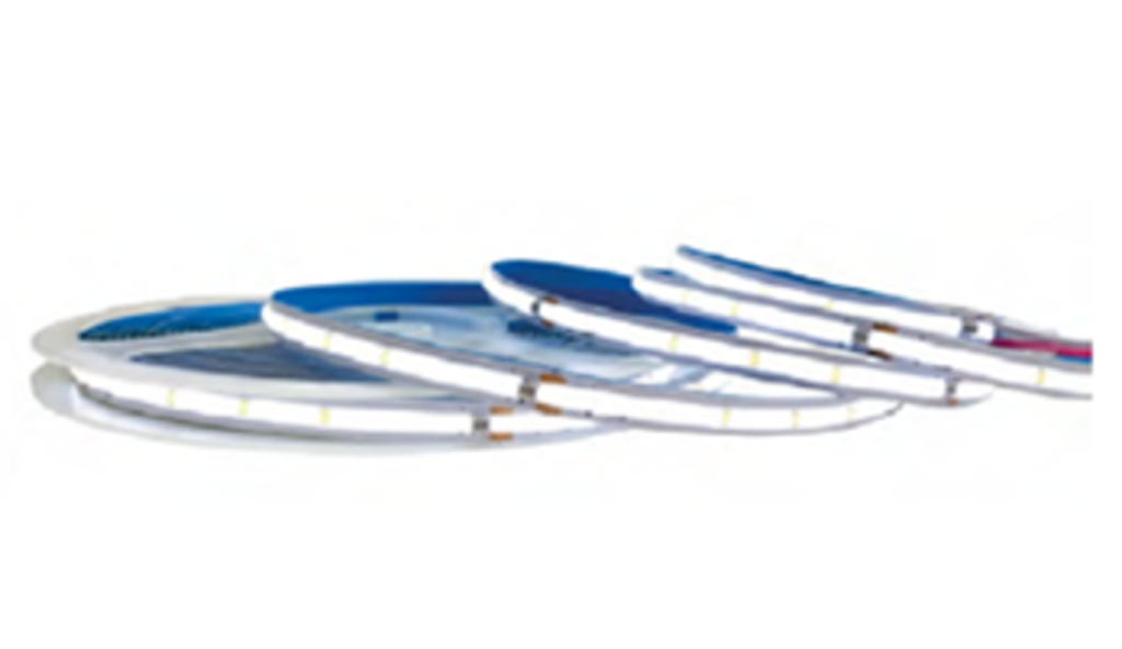 Tira LED COB Ultra Continua – 120VAC, IP20, 240 LED/m, 6500K (Rollo de 5 Metros)