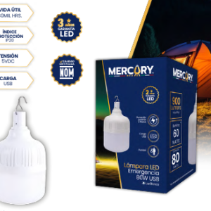 LÁMPARA LED EMERGENCIA 30W USB