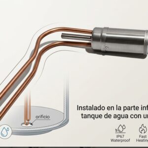 Resistencia Eléctrica para Calentador Solar de Agua